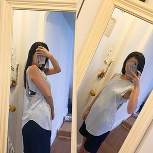 Alexander Wang silk sleeveless tunic